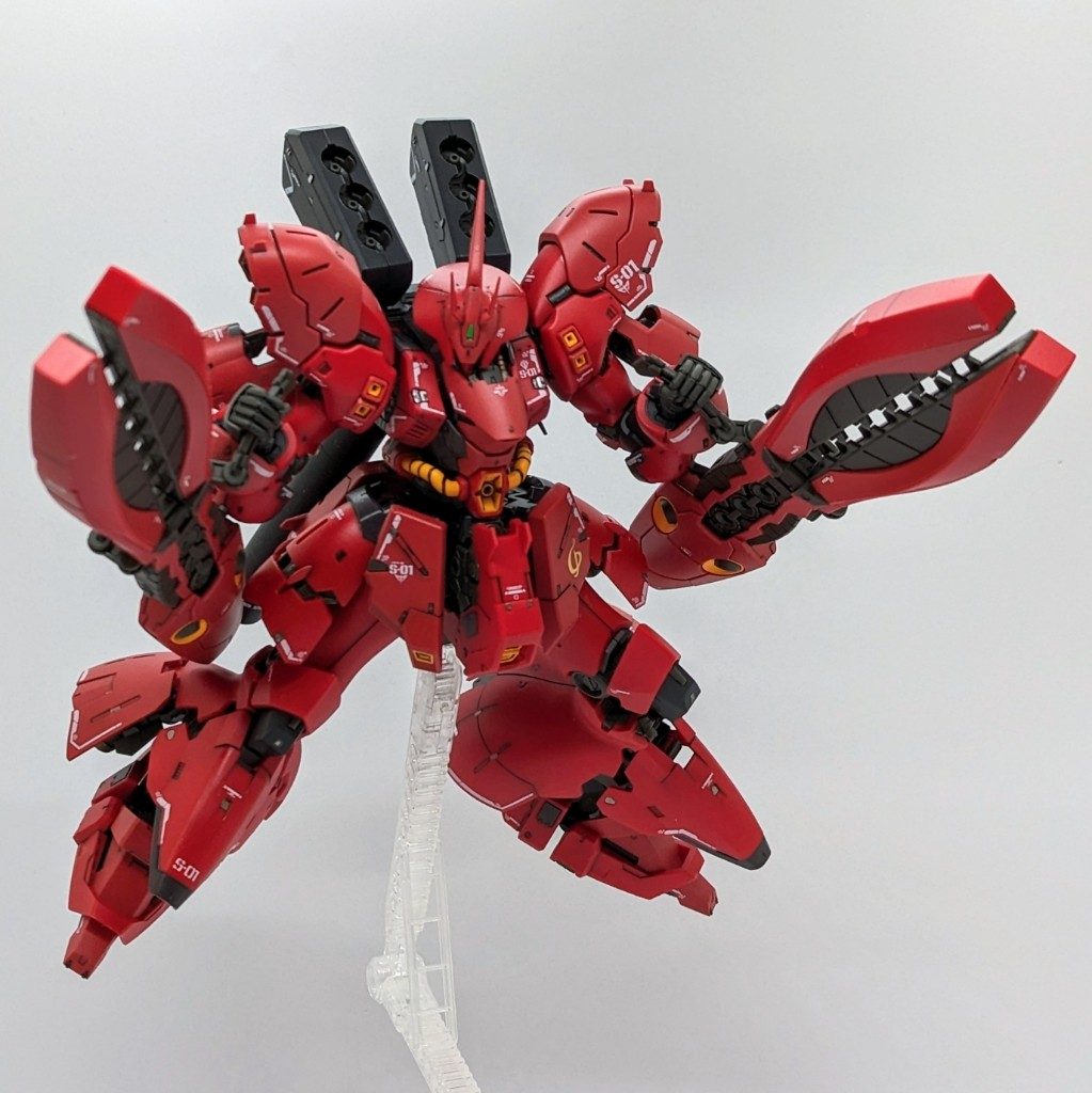 RG MSN-04FF SAZABI｜kuro@A91さんのガンプラ作品｜GUNSTA