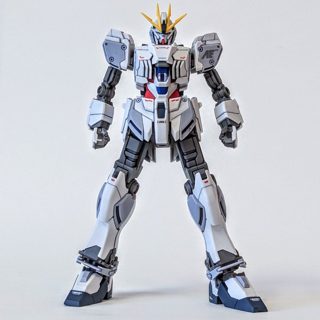 めっちゃシンプルー！！MGと比べ、さらに素体らしい素朴感♬ そして…『A装備』…