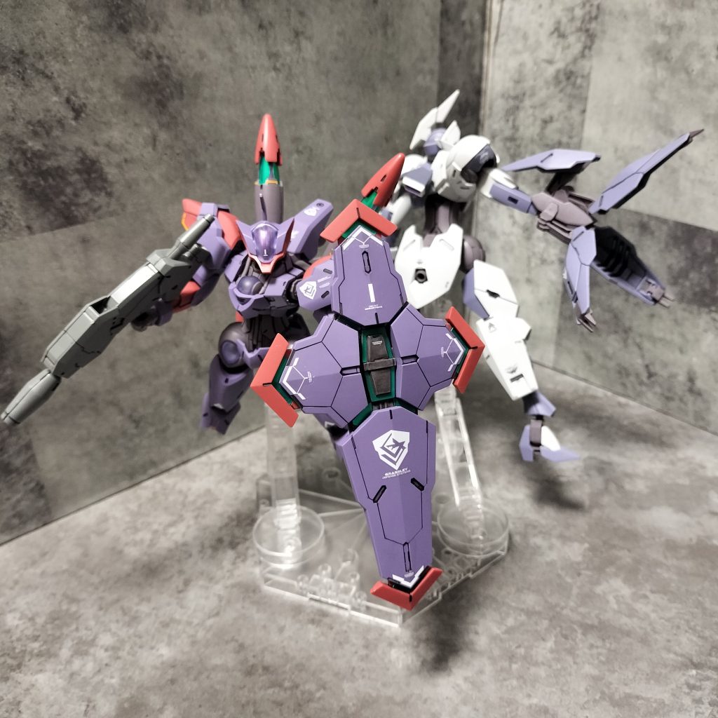 スミ入れデカールツヤ消しで簡単フィニッシュ