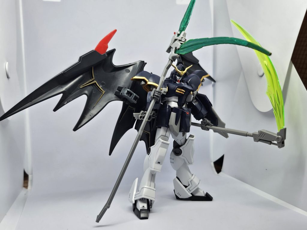 ダブルビームサイズ羽と釜が大きすぎて撮影ブースに納まりきりません😢