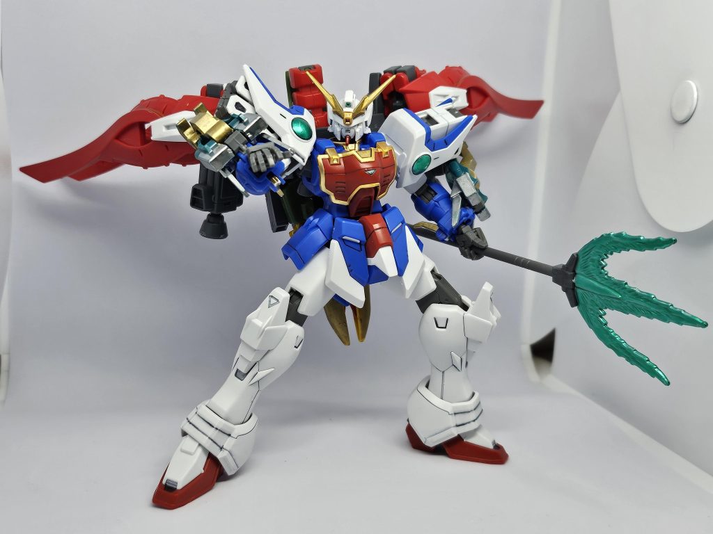 ツインビームトライデントがナタクの名残りに。。。w地味に改造して今時の太さになってます。