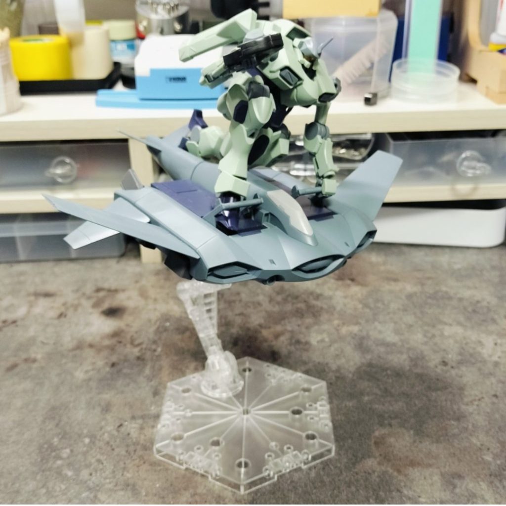 パチ組みと比べるとだいぶ雰囲気変えられたかな。