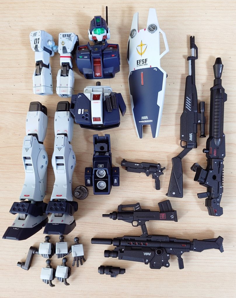 組み立て前の儀式