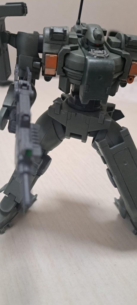 やりすぎても汚くなるだけだと思ってやってたら中途半端な汚れ具合。写真ではわかり辛いかも。