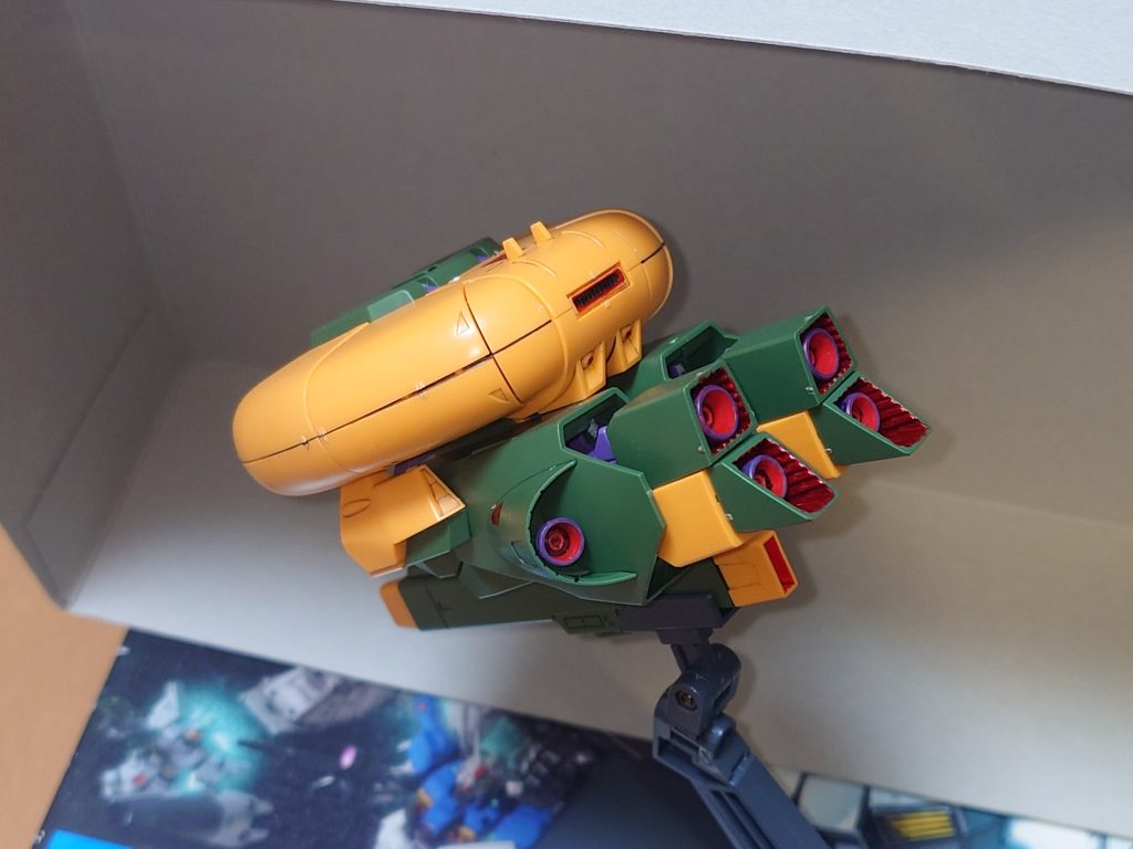 スラスターの迫力もある