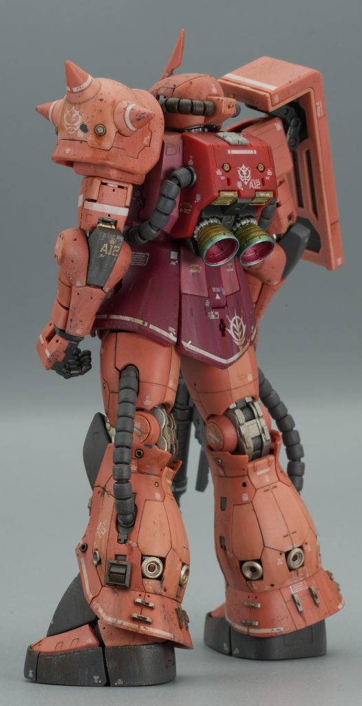 バーニアはアスパラ模型さんの製品を使ってますちょっと大きかったかな？