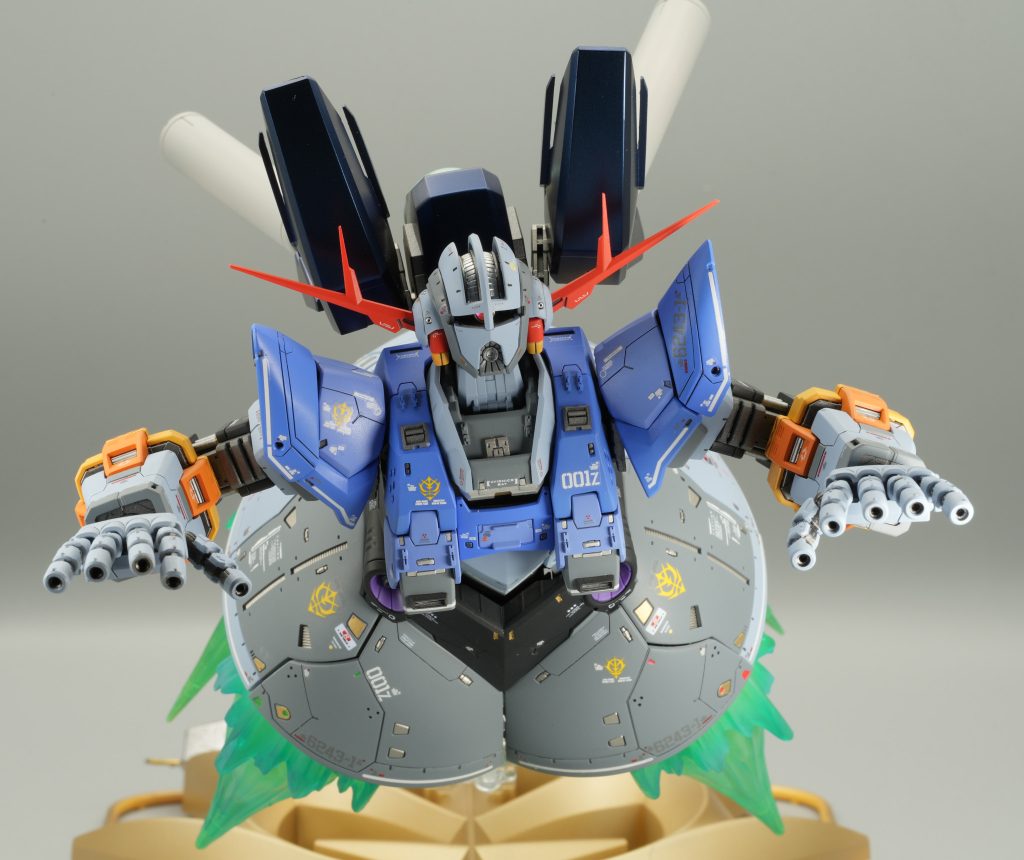 エフェクトを付けてみました。このアングルだと目立たない。