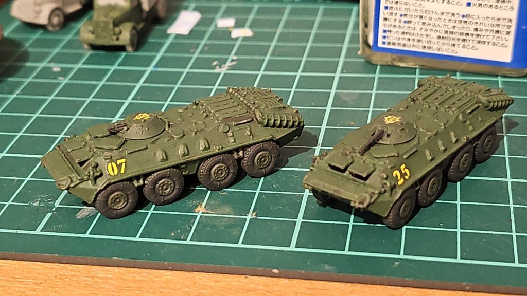 1/144スケール　連邦、ジオン装甲車セット1–2枚目/制作者：Kai