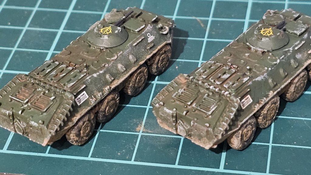 1/144スケール　連邦、ジオン装甲車セット1–7枚目/制作者：Kai