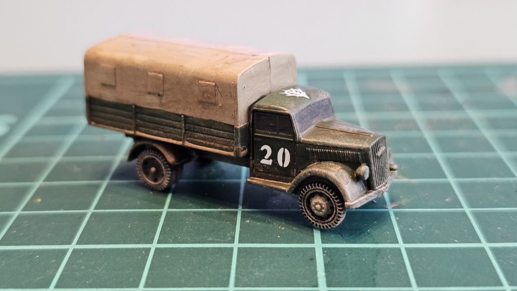 1/144　連邦軍装甲車 ジオン軍トラック–8枚目/制作者：Kai