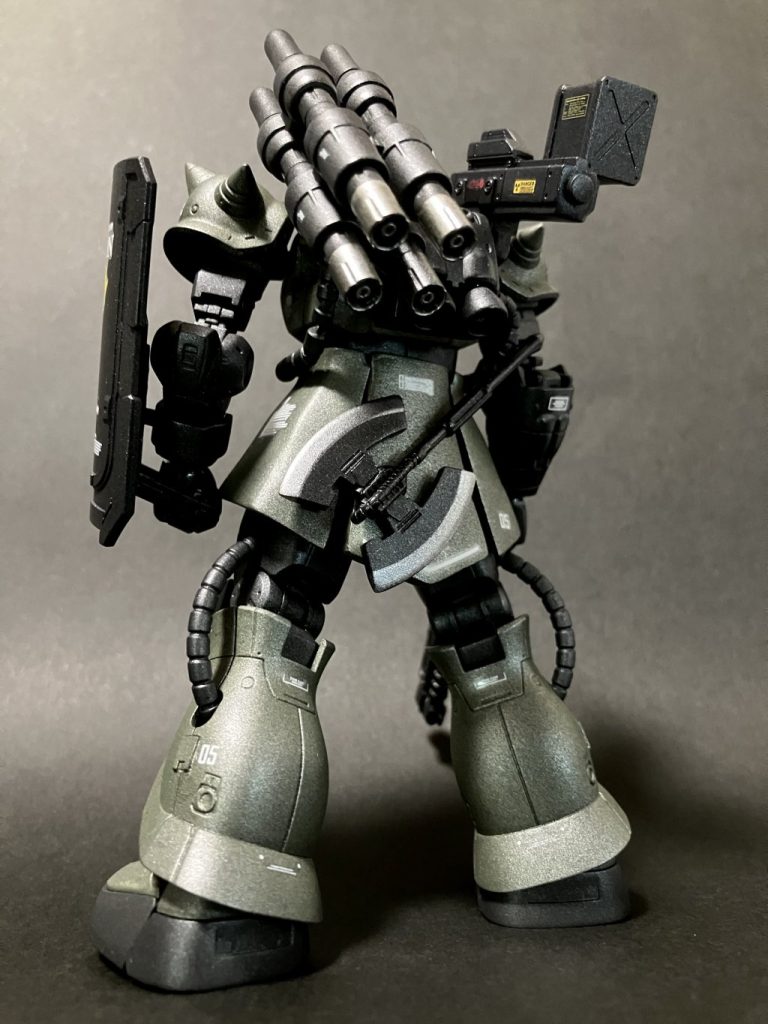 ザクⅡ（森林戦部隊）–3枚目/制作者：PIYOSUKE