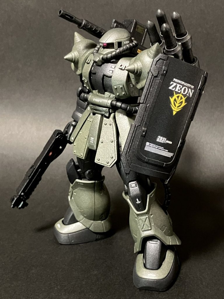 ザクⅡ（森林戦部隊）–5枚目/制作者：PIYOSUKE