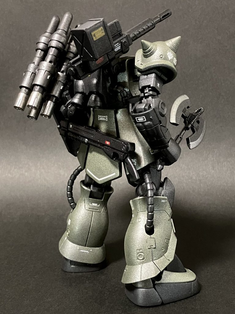 ザクⅡ（森林戦部隊）–6枚目/制作者：PIYOSUKE