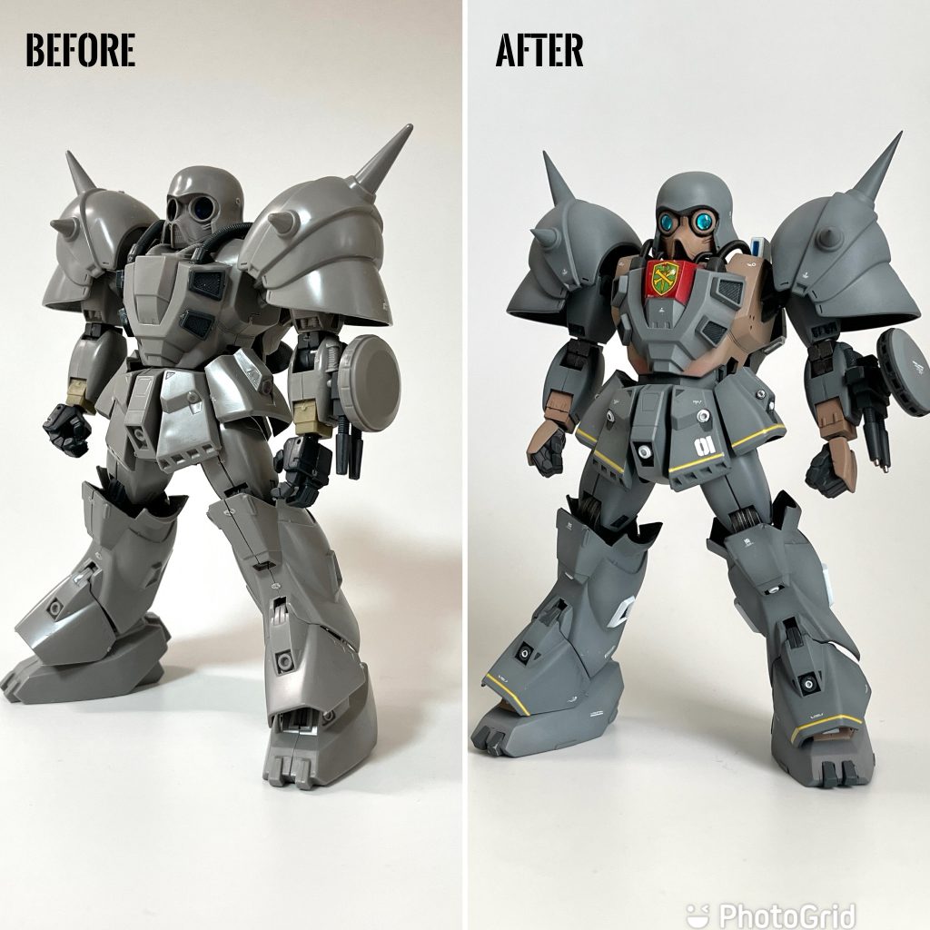 ビフォーアフターをば。ボールジョイントを仕込んだ首・肩の微調整が良い仕事になったと思ってます。でもやっぱり34年前としてはすごい良いプロポーションですよこれ。オーパーツってやつだね^^