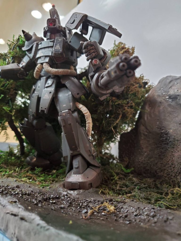 第２５話ジャブローに散る　MGザクキャノン–5枚目/制作者：Auri