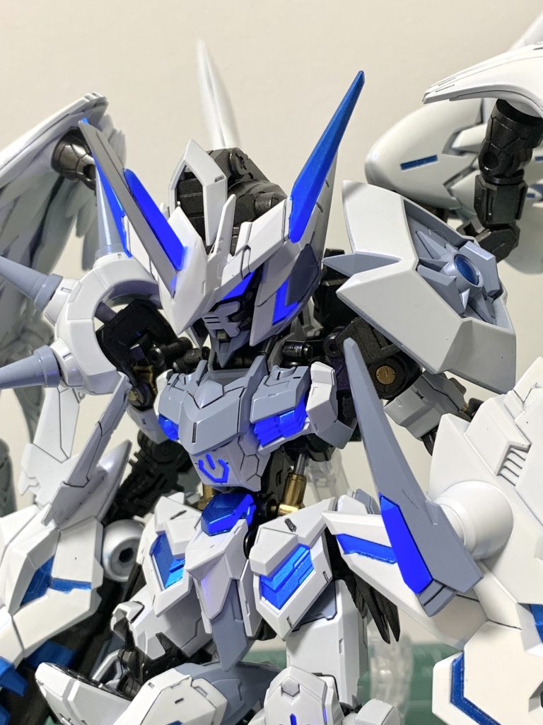 あえてバルバトス感を残したかったのでガンダムフレームはスターブライトアイアンで