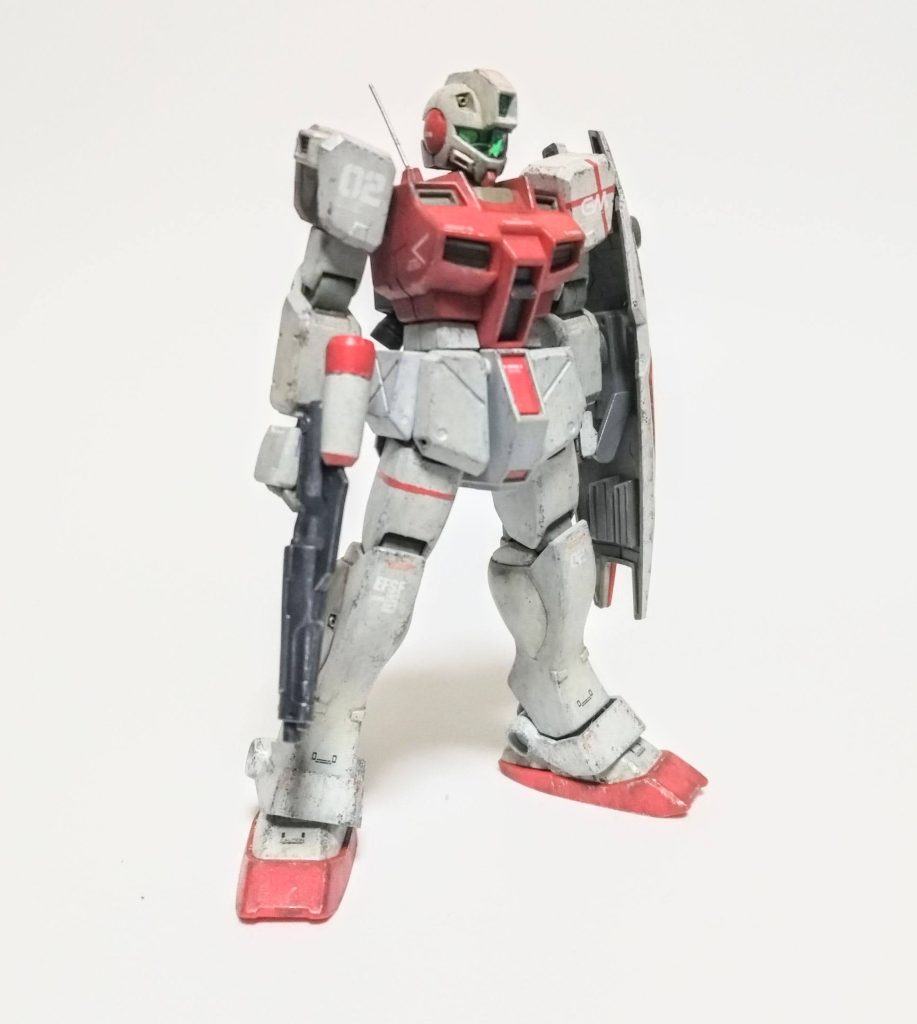 HGUCジムコマンド(宇宙用)–2枚目/制作者：UME(ウメ)