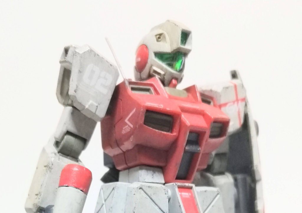 HGUCジムコマンド(宇宙用)–5枚目/制作者：UME(ウメ)