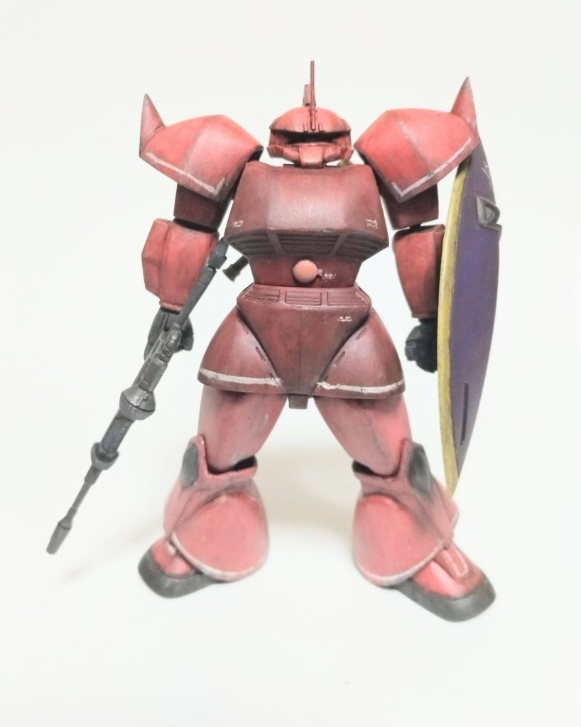 旧キット1/144シャア専用ゲルググ–2枚目/制作者：UME(ウメ)