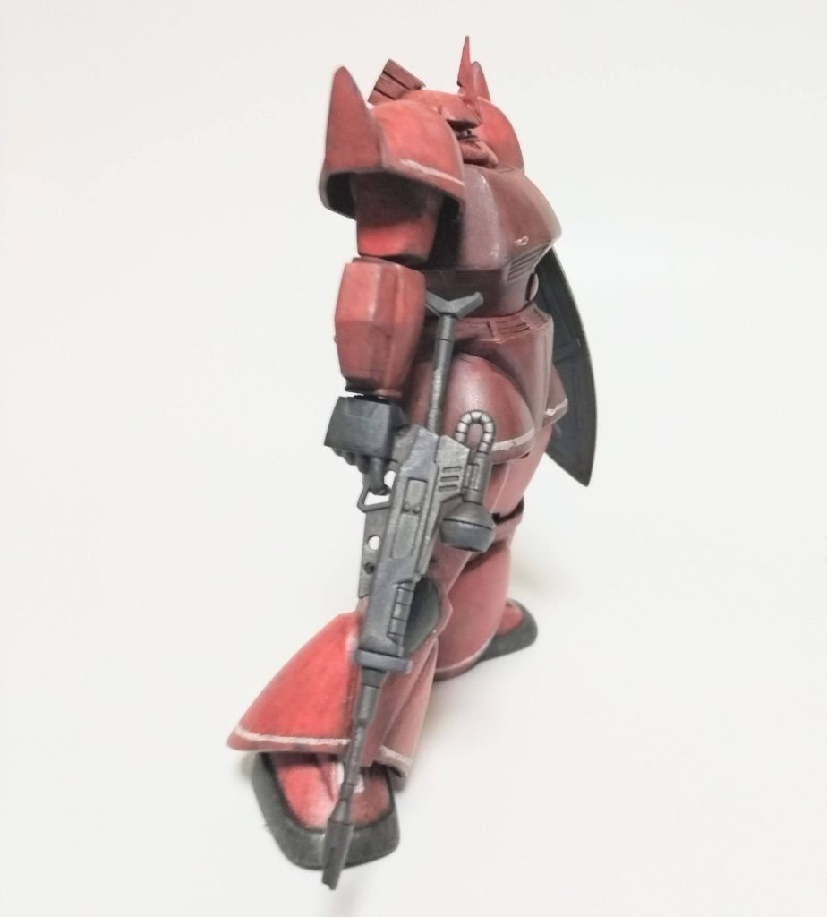 旧キット1/144シャア専用ゲルググ–3枚目/制作者：UME(ウメ)