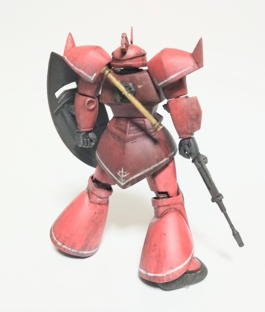 旧キット1/144シャア専用ゲルググ–5枚目/制作者：UME(ウメ)