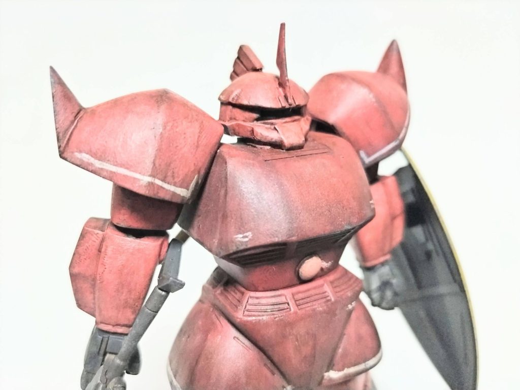 ライン　コーションマーク　ジオンマークは白エナメルで筆塗りしました(^_^;)