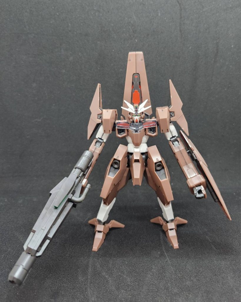 HG ガンダムルブリスソーン(素組み、スミ入れ)