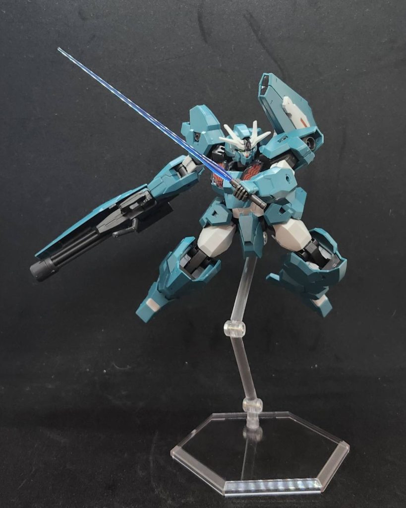 ビームサーベルで1枚。ルブリス・ウル、ヴァーチェみたく太ましいので好きだったり…