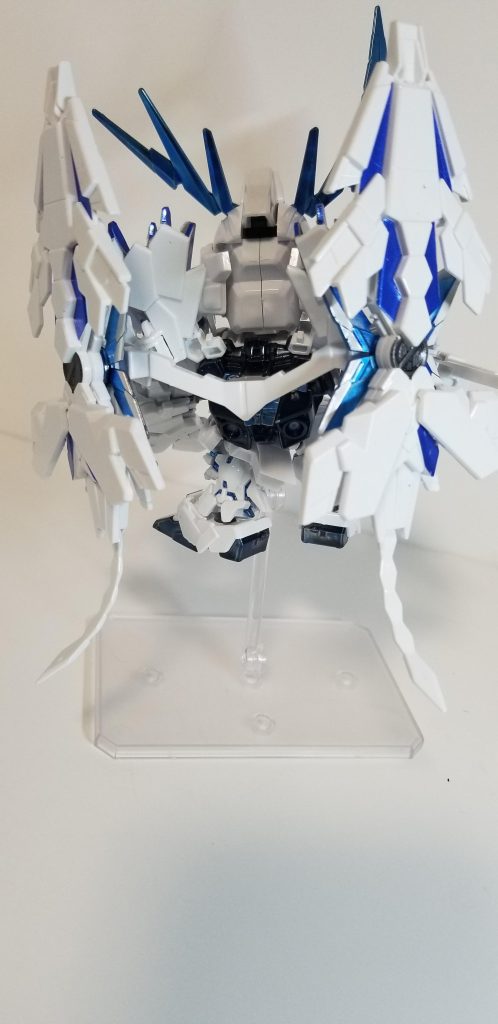 背面。元キットが良すぎです。 今回はササッと作りたかったので、ランナー吹きで下処理やトップコートも省略してしまっています。次回作るときは、シール部分もメッキ調に、もっと光るようにしたいです。 最後までご覧頂き、ありがとうございましたm(_ _;)m