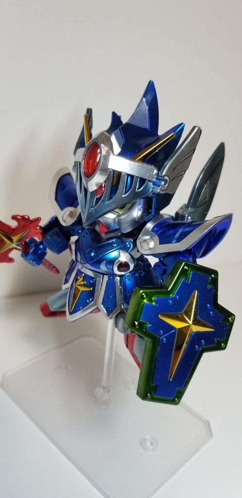 最も光ったアングル。テカテカです。