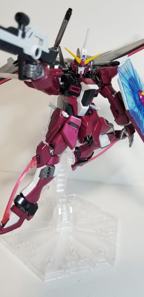 装甲はいい色になったと思っています。ベースに焔小豆をいれているので、シルバーとしての光はよわいです。