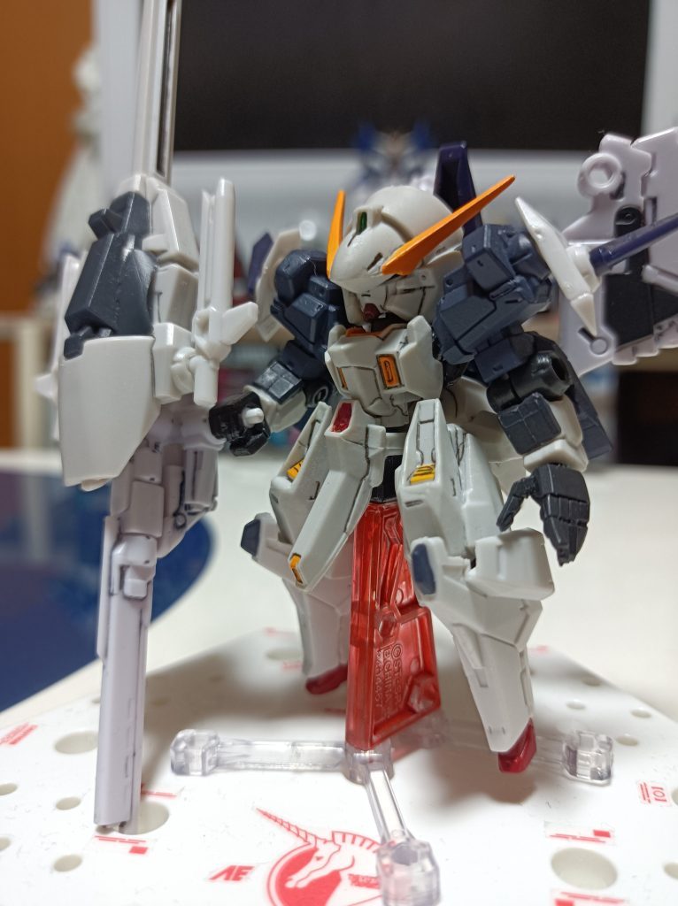 これが、ウーンドウォート【ゼウスシルエット装備】だ!意外と悪くはないパーツ構成にはなったと思います。