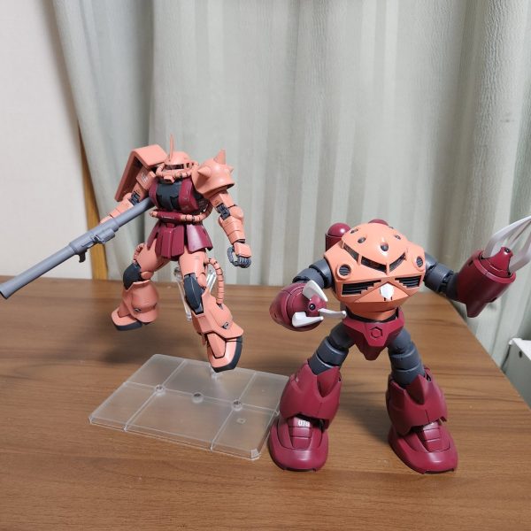 MGシャアザク、ズゴック