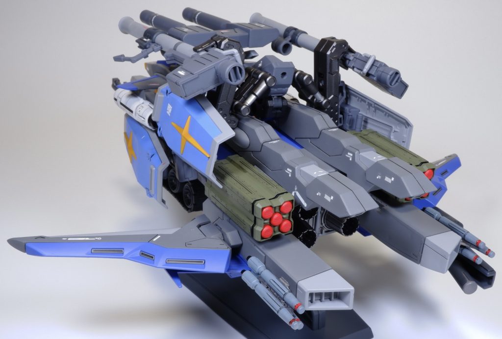 Gアーマー形態②主翼部分がGアーマー形態では前進翼、Gファイター形態では後退翼になる様にしたのもポイントです！