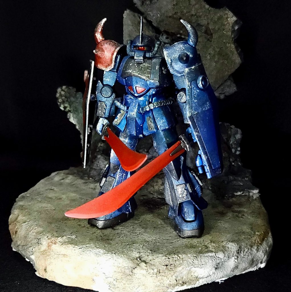 グフ 白兵戦特化仕様–2枚目/制作者：塗装狂主任