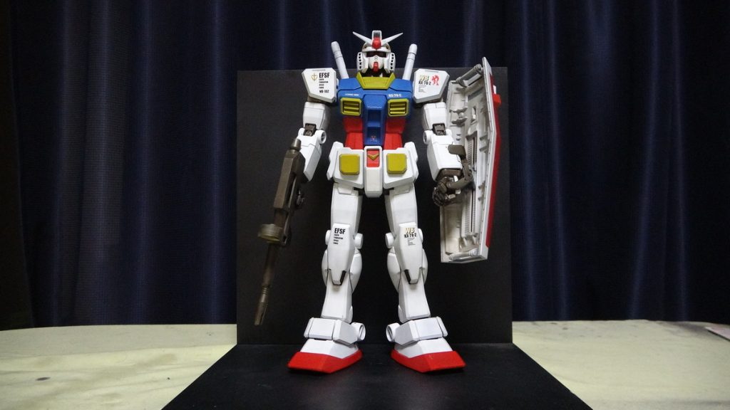 Perfect Grade RX-78 GUNDAM大地に立つ？