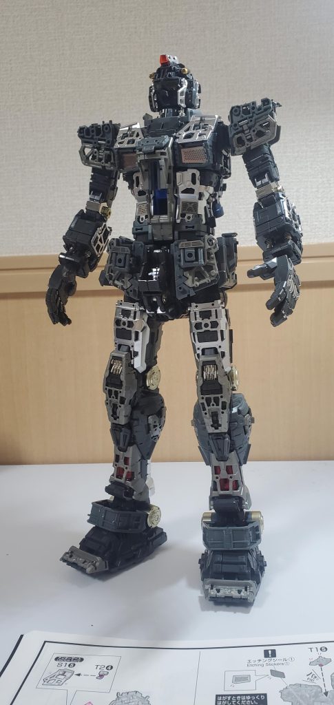 トラスパーツ取り付け第二フェイズ