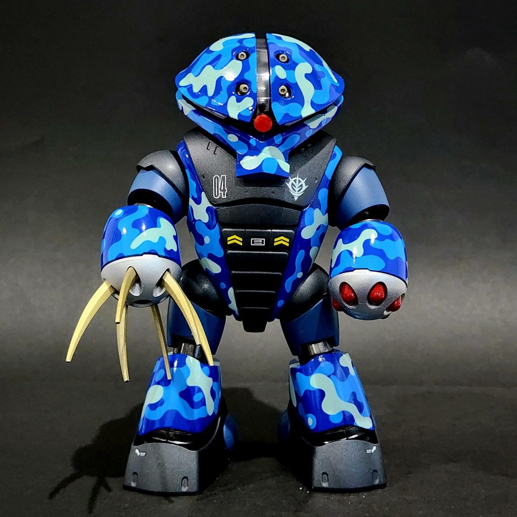 マイクラ 人気アイテム 001 青迷彩アッガイ｜キムチの素さんのガンプラ作品｜GUNSTA ロボット