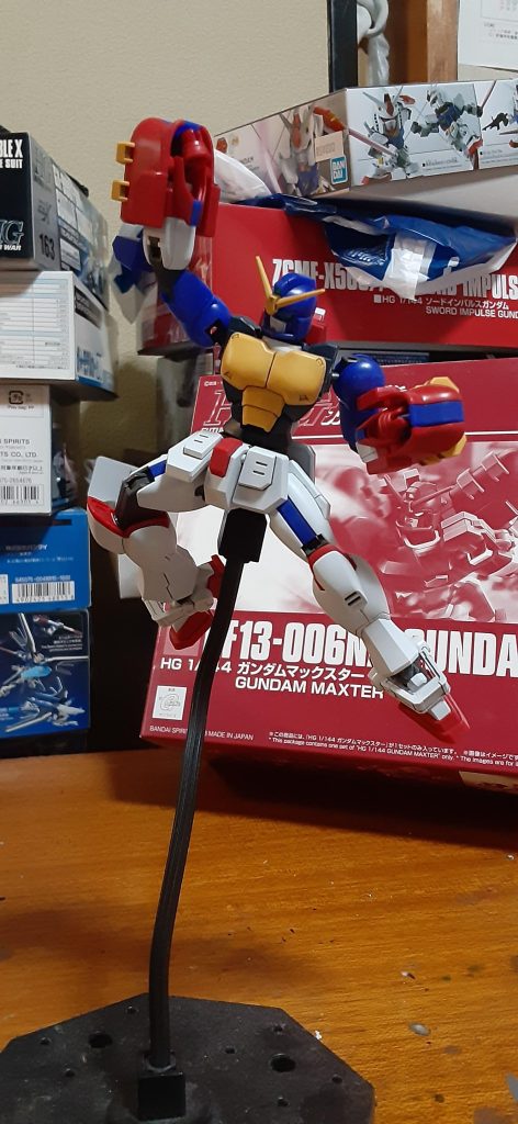 「アイ・アム・ア・チャーンピオーン‼️」本体は色分け完全にされてて、コアランダーだけ一部シールだったんでそのままシール使ってます。