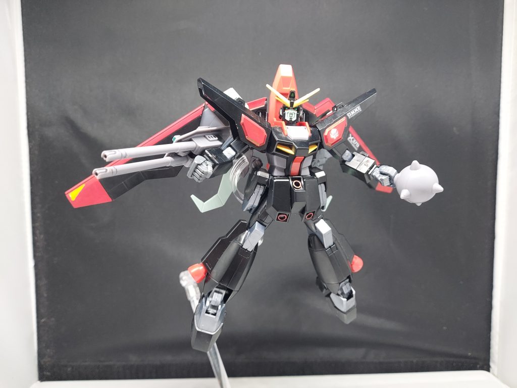 最後にレイダーレイダーはだいぶ前から持ってたものでバックパックがプラプラだったので接着して固定してしまいました(-∀-`; )少し塗装したくらいで特にはそんなに変えてないです( ̄▽ ̄;)