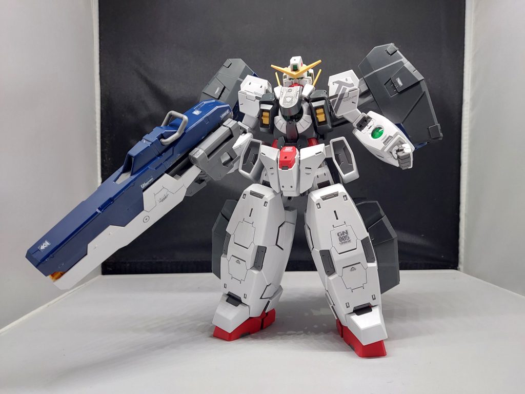 ヴァーチェ一番時間かかりました(-∀-`; )まあこのでかさですからね、パーツの多さに驚いてました(; ゚ ロ゚)