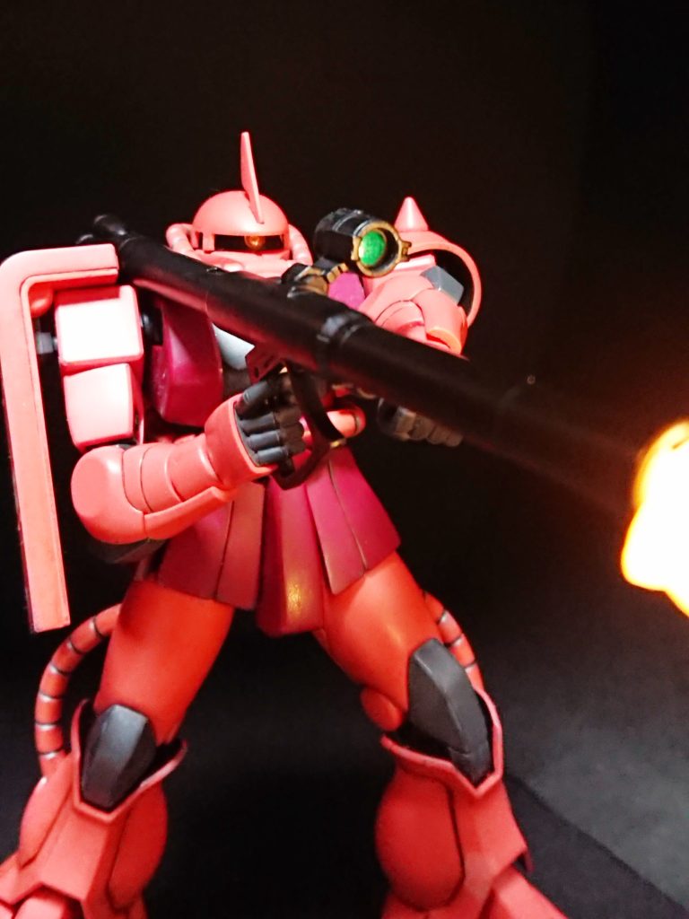 ＨＧ シャア専用ザクII–3枚目/制作者：sama4laoidangan