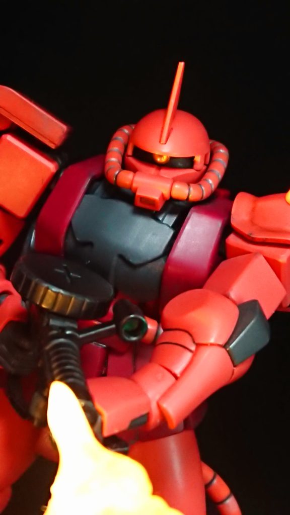 ＨＧ シャア専用ザクII–4枚目/制作者：sama4laoidangan