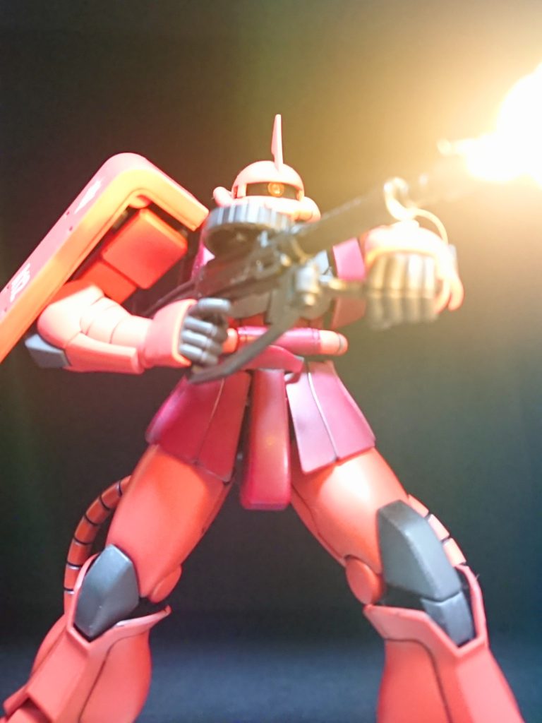 ＨＧ シャア専用ザクII–2枚目/制作者：sama4laoidangan