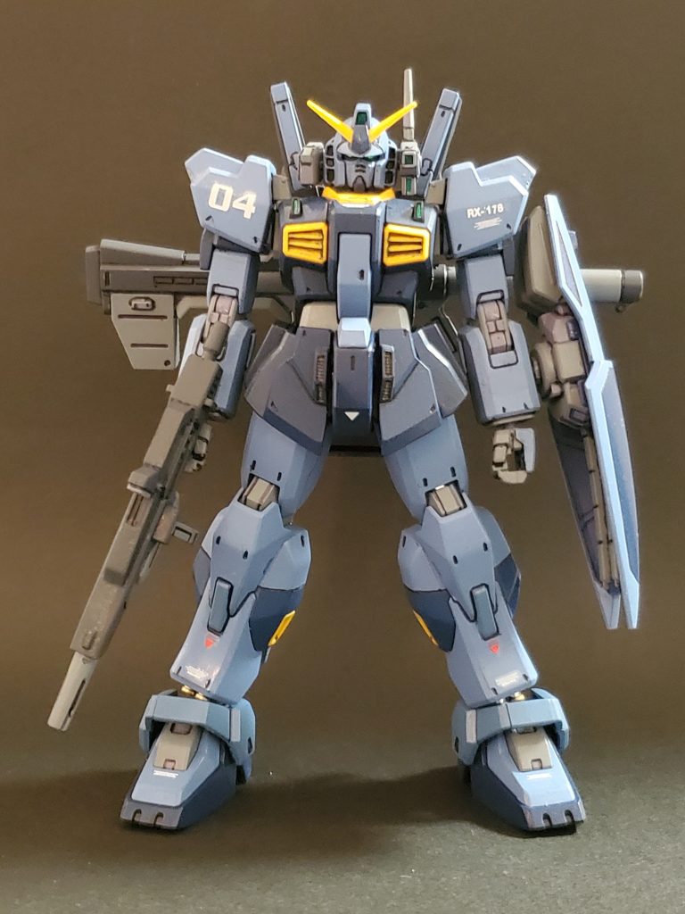 今回は改修ポイントと呼べる部分がないので珍しくド正面画像を一枚🎶リヴァイブ版MkIIを作るのはGUNSTAさん第1回目の投稿以来です😊🎶最初の時は今のスタンスが確立されておらずヒドイものでした🤣製作技術もほとんど変わってないと思います🤭💦