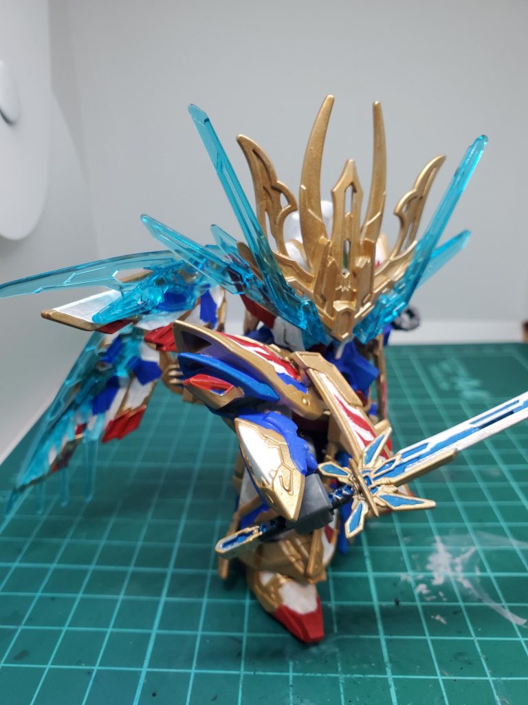 筆塗り SDW HEROES 曹操ウイングガンダム 倚聖の装–4枚目/制作者：比宇加(ヒウカ)
