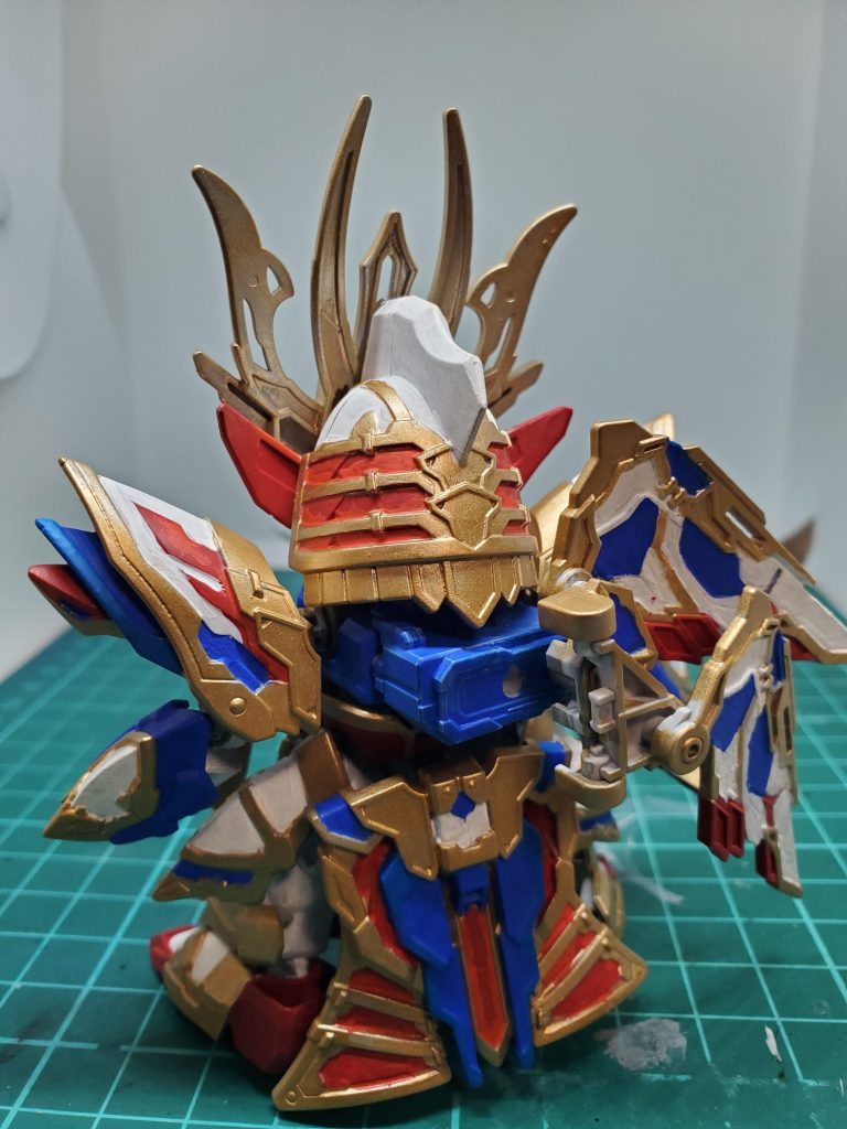 筆塗り SDW HEROES 曹操ウイングガンダム 倚聖の装–5枚目/制作者：比宇加(ヒウカ)