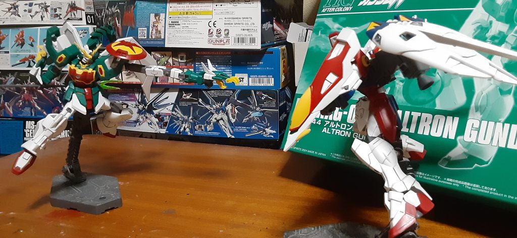 五飛「俺は、犠牲の上に成り立つ、平和という正義が本当に正しいか確かめたいだけだ‼️」エンドレスワルツのシーンですが、やってみたくなり。