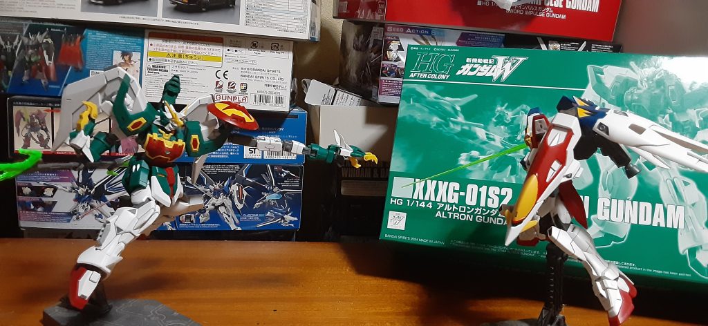 五飛「貴様を地球に行かす訳にはいかん‼️」