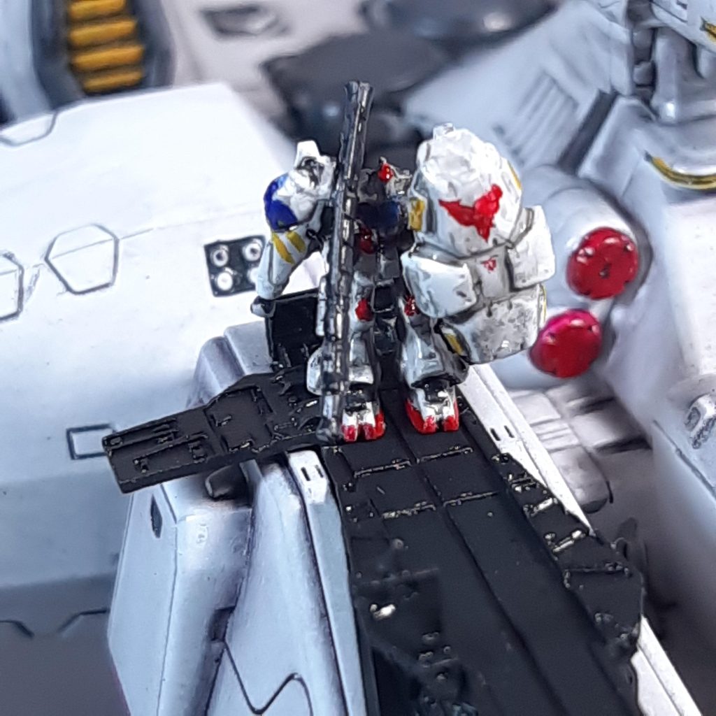 1/1700　GP02サイサリス　約１ｃｍです。やはりアップにすると汚い・・・。最後までご覧いただきましてありがとうございました。